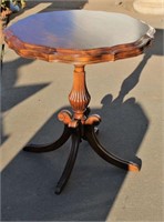 Antique Entry Table 30"R 30"T