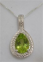 Peridot Dinner Necklace