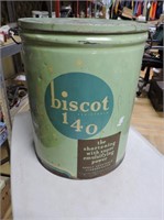 Biscot Tin 12 1/2"Dx15 1/2"T