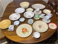 Vintage Plates, Bowls, Teacups etc (Incl Wedgwood)