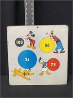 Vintage Walt Disney Character Game Board