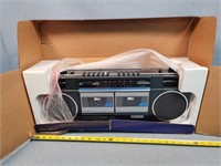 Vintage Sears Cassette Player Recorder Radio