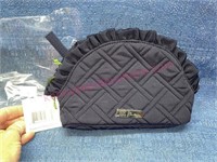 New Vera Bradley ruffle comestic bag (navy)