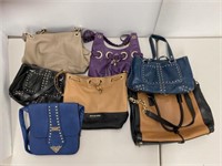 7 Michael Kors handbags, purses, clutches -