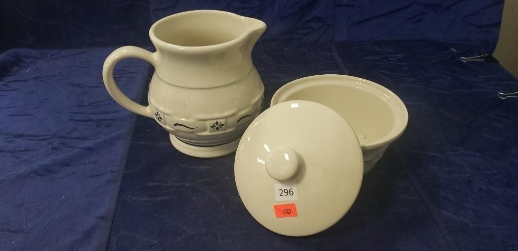 (2) Longaberger Pottery Pieces