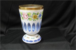 A Bohemian Glass Vase