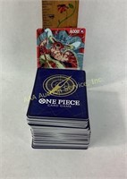 (100) Japanese One Piece game cards