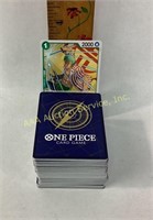 (100) Japanese One Piece game cards