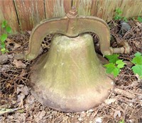 Antique Cast Iron Bell #2/ Works