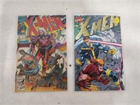 x-men #1 & #2 1991 comics