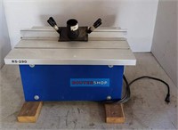 Woodline Adjustable Router Table w/Router