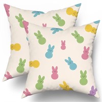 2 Pack, Easter Pillow Covers, 18x18