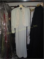 2pc Ursula of Switzerland gown size 10 shows wear