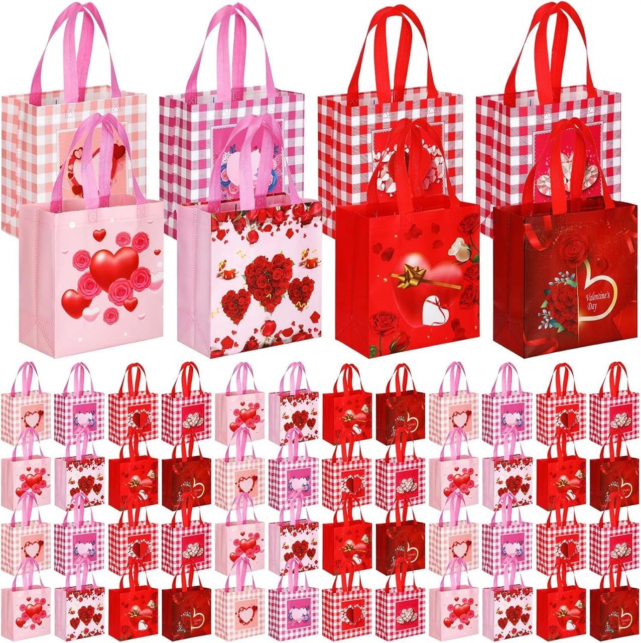 Valentines Day Gift Bags (120 Pcs)