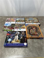 Assortment of puzzles, did not check for puzzle