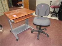 Rolling Desk and Chair