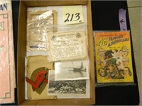 War Ration Book & WWII  Literature