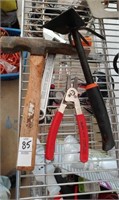 Gardening tool - hand pickaxe - aw 10 chrome