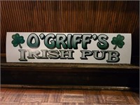 O'GRIFF'S SIGN 39" X 10"