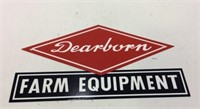 Dearborn Farm Equipment Dealership Sign