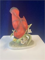 VTG Lefton China Red Cardinal Figurine 4.5" READ