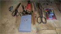 Drill Bits, Tin Snips,  Padlocks