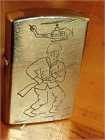 VINTAGE 60'S VIETNAM ZIPPO LIGHTER LOOK