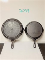 #10 #8 Lodge Wagner Ware Cast Iron Skillet