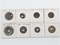 8 Coins from British East Africa