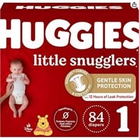 Huggies Little Snugglers diapers sz 1 84ct