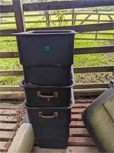 Heavy Duty Containers  (Outside Greenhouse)