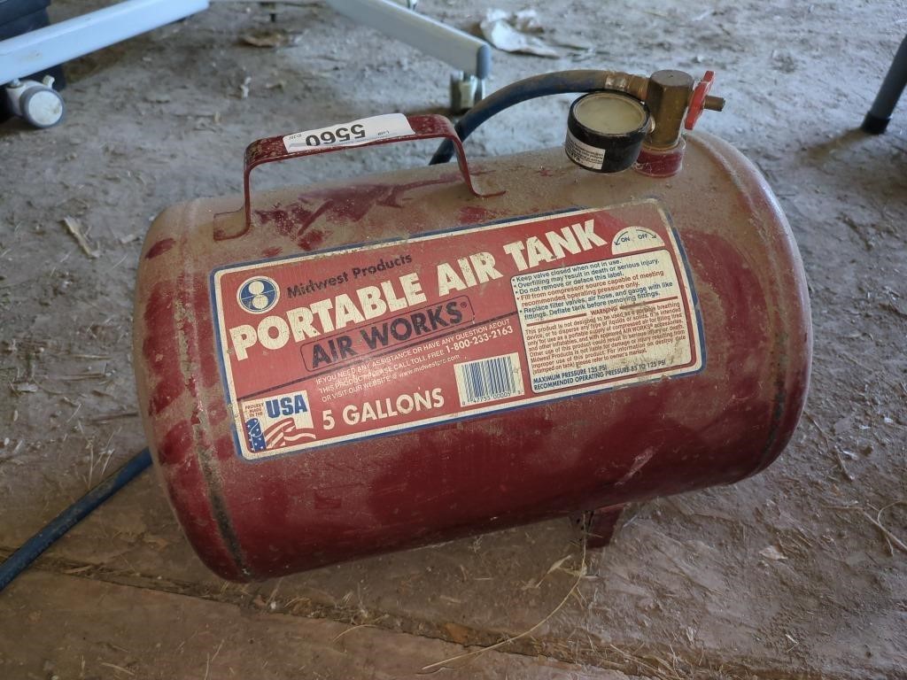 5 gal. Portable Air Tank