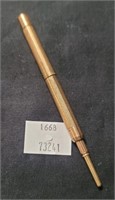 Antique Gold Retractable Mechanical Pencil