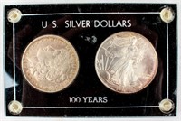 Coin 2 Coin Set U.S. Silver Dollars