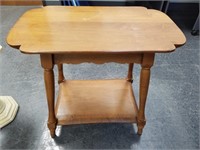 VINTAGE WOOD ACCENT TABLE