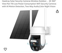 Hawkray Solar Security Cameras