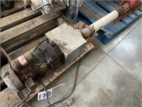 1/2hp motor & part of flex auger
