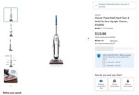 WF116  Hoover PowerDash Upright Cleaner