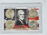 Thomas Jefferson War Nickels Set