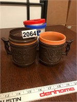 Whataburger Nickel Coffee cups & vintage coozy