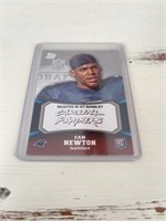 Cam Newton Rookie Card 201 Topps