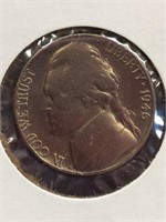 1946 Jefferson nickel