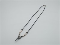 Shark Tooth Silver Necklace
