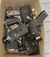 Box Lot of Film Cameras