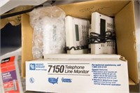 Box Lot Telephone Line Monitors