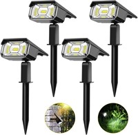 4Pcs Outdoor Solar Landscape Lights, Garden