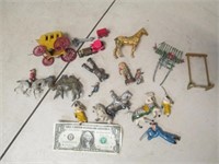 Vintage Toy Lot - Most Cast Metal - Britains &