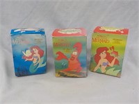 3 Vintage Little Mermaid McDonald's Toys All with
