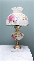 Rose Painted Lamps