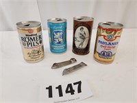 Vintage Beer Cans, Can Openers